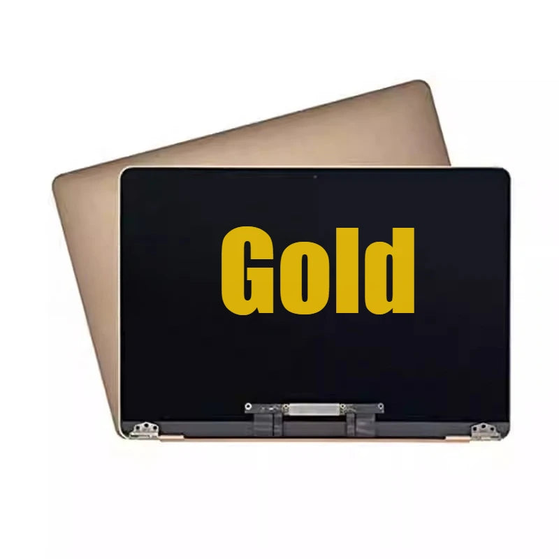 Lcd display screen panel for Macbook pro 12" inch A1534 2015 2016 gold silver gray rose gold  lcd screen assembly