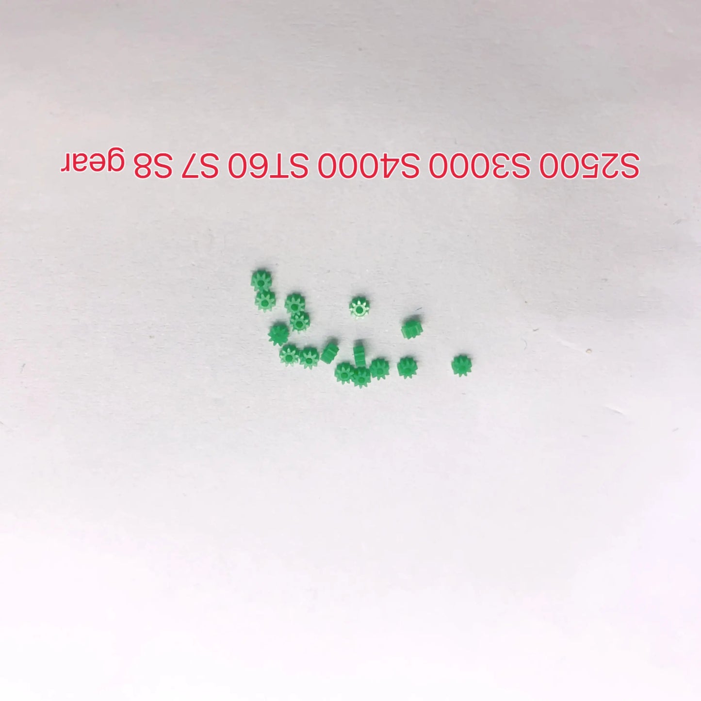 New Focus Motor Gear for Nikon S2500 S3000 S4000 ST60 S7 S8 Green Gear Repair Part Digital Camera repair parts