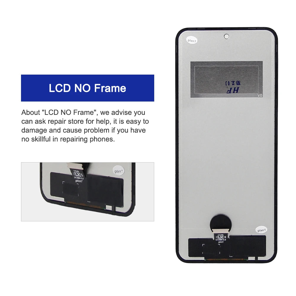 LCD For Samsung Z Flip6 5G F741 LCD Display Touch Screen Assembly For Z Flip 6 5G SM-F741 SM-F741B Replacement 100% Tested Samsung phone repair parts