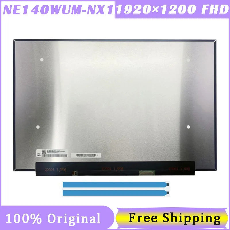 14 Inch IPS Screen NE140WUM-NX1 V18.0 NE140WUM NX1 1920X1200 EDP 40 Pin Laptop Display Panel Replacement