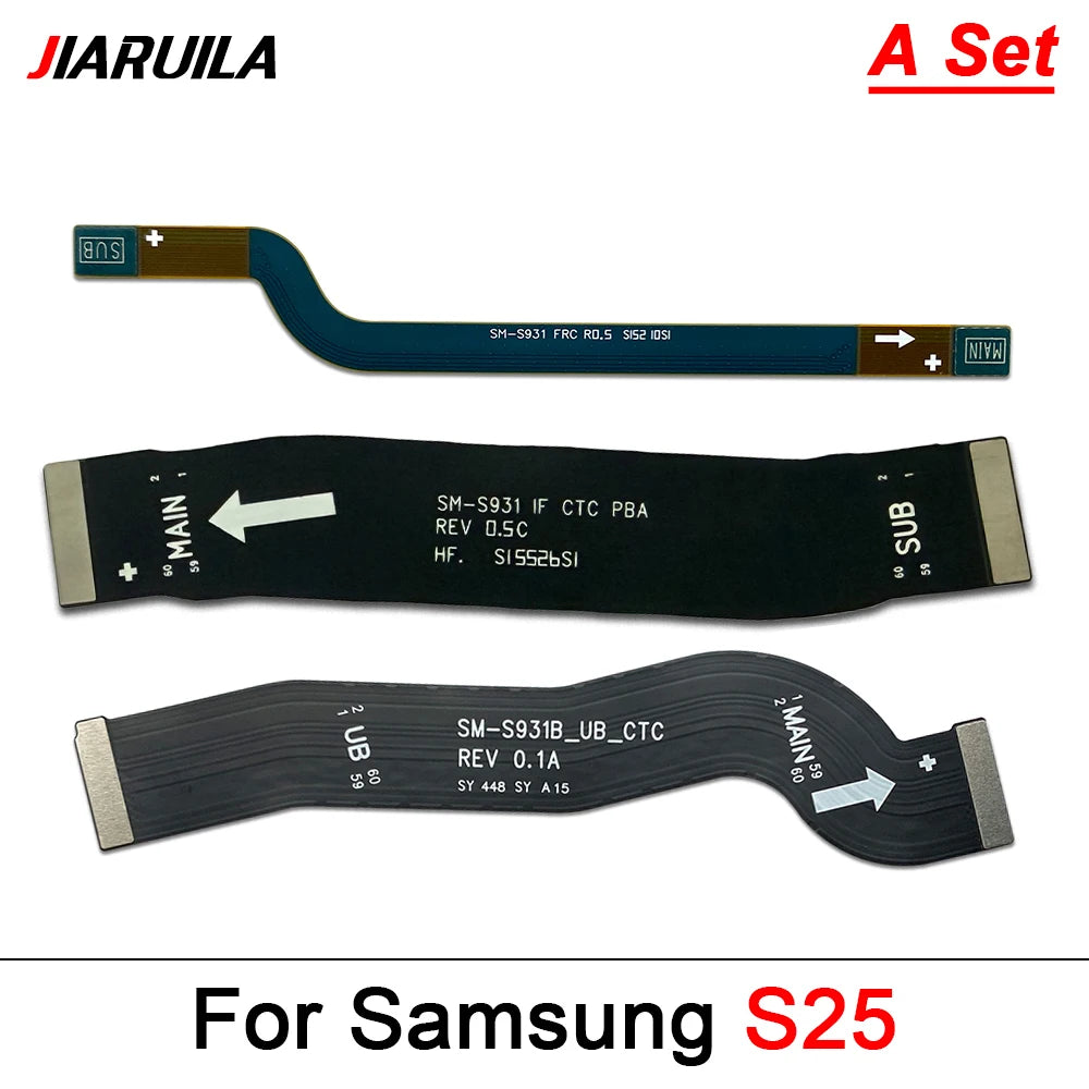 Main Board Mainboard LCD WiFi Signal Antenna Connector Board Flex Cable For Samsung S21 S22 S23 S24 S25 Plus Ultra 4G 5G Samsung phone repair parts