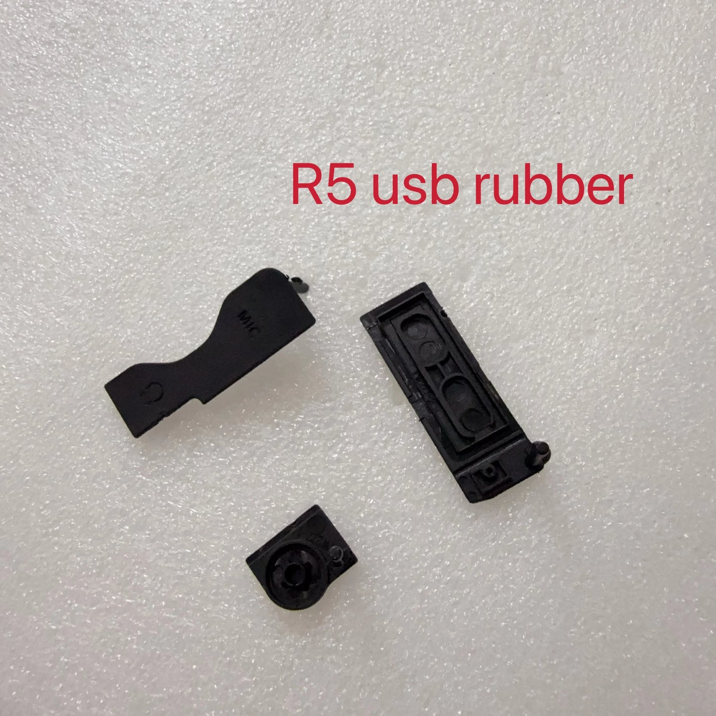 NEW For Canon EOS R5 HDMI / USB / MIC / DC IN Rubber Door Cover Set Camera Replacement Parts  Digital Camera repair parts
