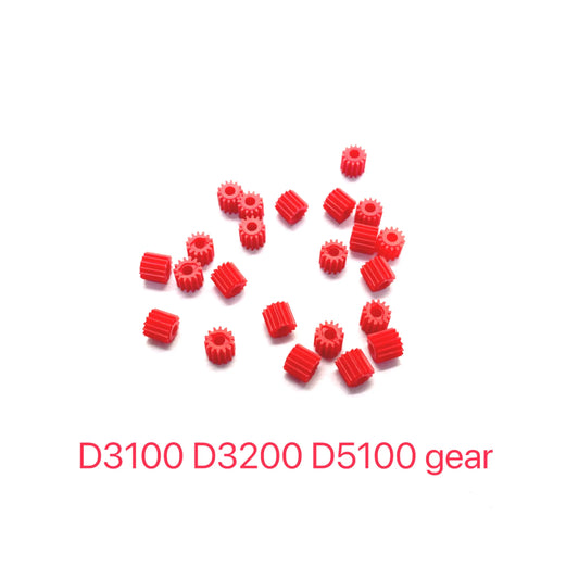 New 5pcs for Nikon D3100 D3200 D5100 D5200 Lens Shutter Motor Gear Disassembly Parts Camera Maintenance Part  Digital Camera repair parts