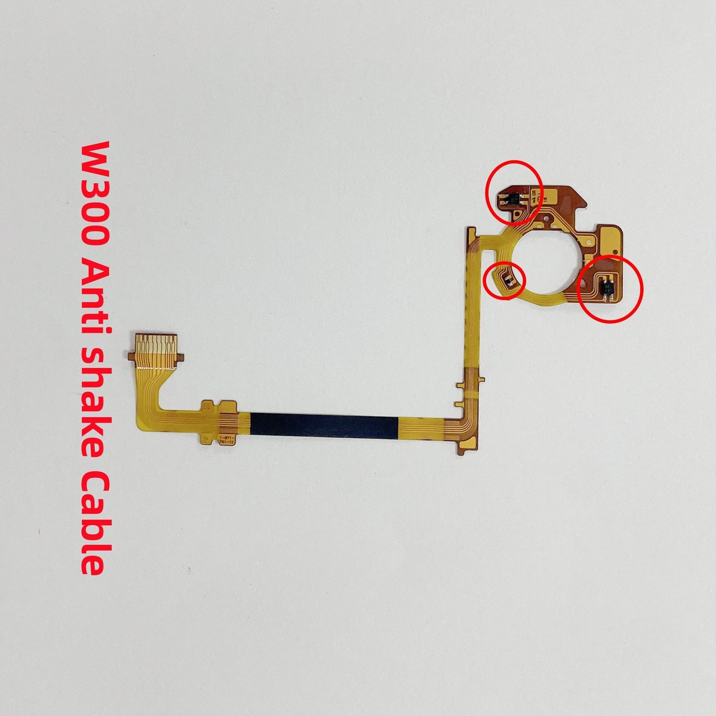 New W300 Anti Shake Stabilizer Flex Cable Shutter Flex Cable for Sony W300  w300 Aperture Cable Repair Parts  Digital Camera repair parts