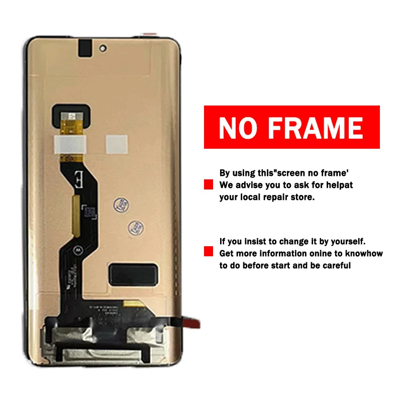 6.67'' AMOLED For Motorola Edge 60 LCD XT2505-1 XT2505-4 Display Touch Panel Screen Digitizer Assembly Edge 60 Display Motorola phone repair parts