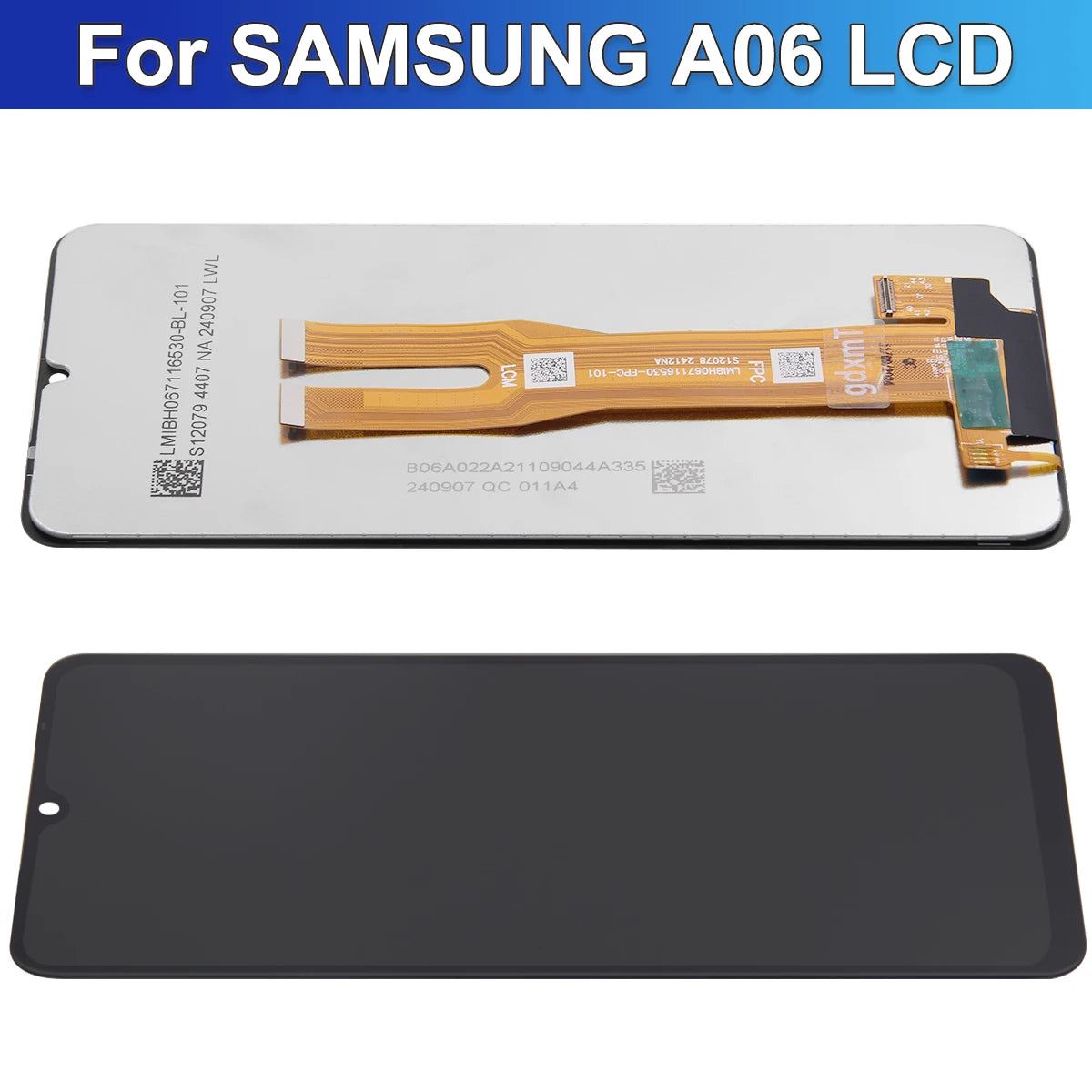 SM-A065F A065F/DS A065M A065M/DS Premium Display For Samsung A06 LCD Touch Screen Digitizer Panel Assembly LCD Parts Samsung phone repair parts