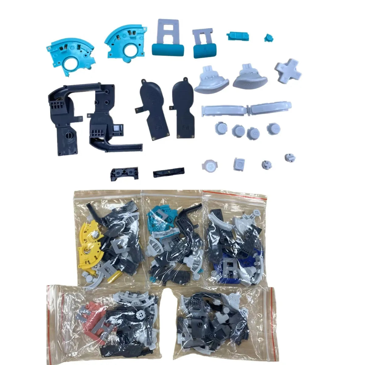Full set SD Game Card Slot Cover ABXY D Pad Volume Home Key Button L R ZL ZR Trigger Buttons for Nintend Switch Lite Console  Game console repair parts