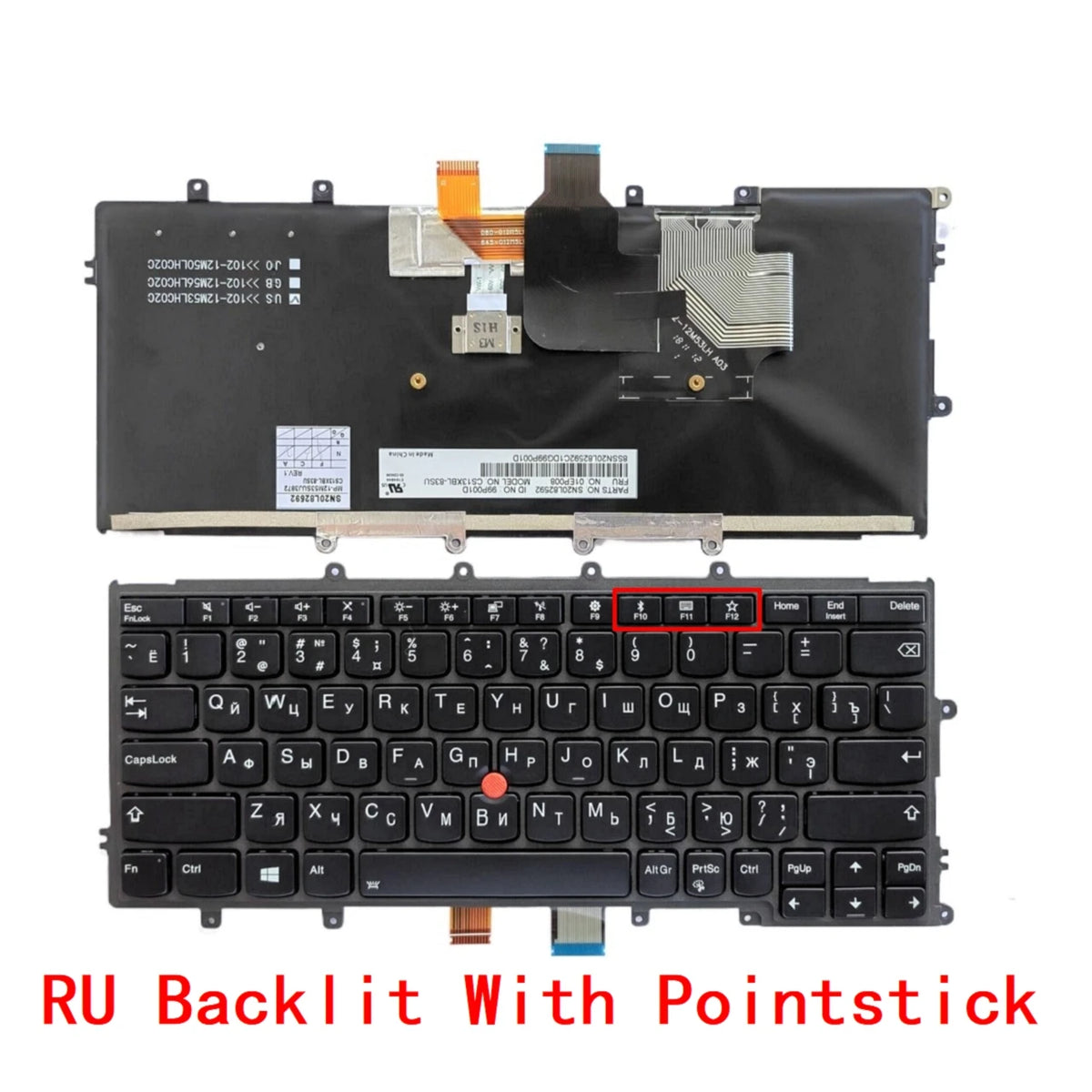 New US Russian Spanish Latin Arab Brazil Portuguese Laptop Backlit Keyboard For Lenovo Thinkpad X270 Notebook PC Replacement Lenovo laptop repair parts