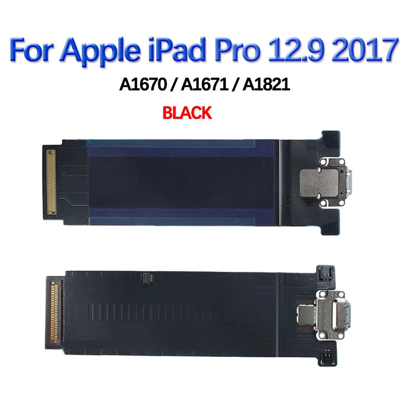 USB Power Charging Port For Apple iPad Pro 9.7/Pro10.5/Pro11 Pro12.9 1st 2nd Charging Dock Plug LCD Display Flex Cable Connect  iPad repair parts