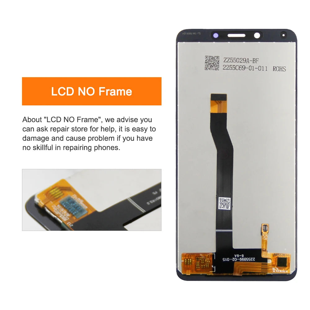 Display Screen for Xiaomi Redmi 6 6A LCD Display Digital Touch Screen with Frame Replacement for Redmi 6A M1804C3CG M1804C3CH Xiaomi phone repair parts