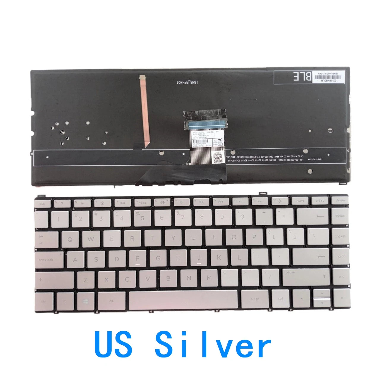 New US Russian Spanish language  Backlit Keyboard For HP Spectre X360 13W 13-W 13-AC Notebook PC Replacement Keyboard  HP laptop repair parts