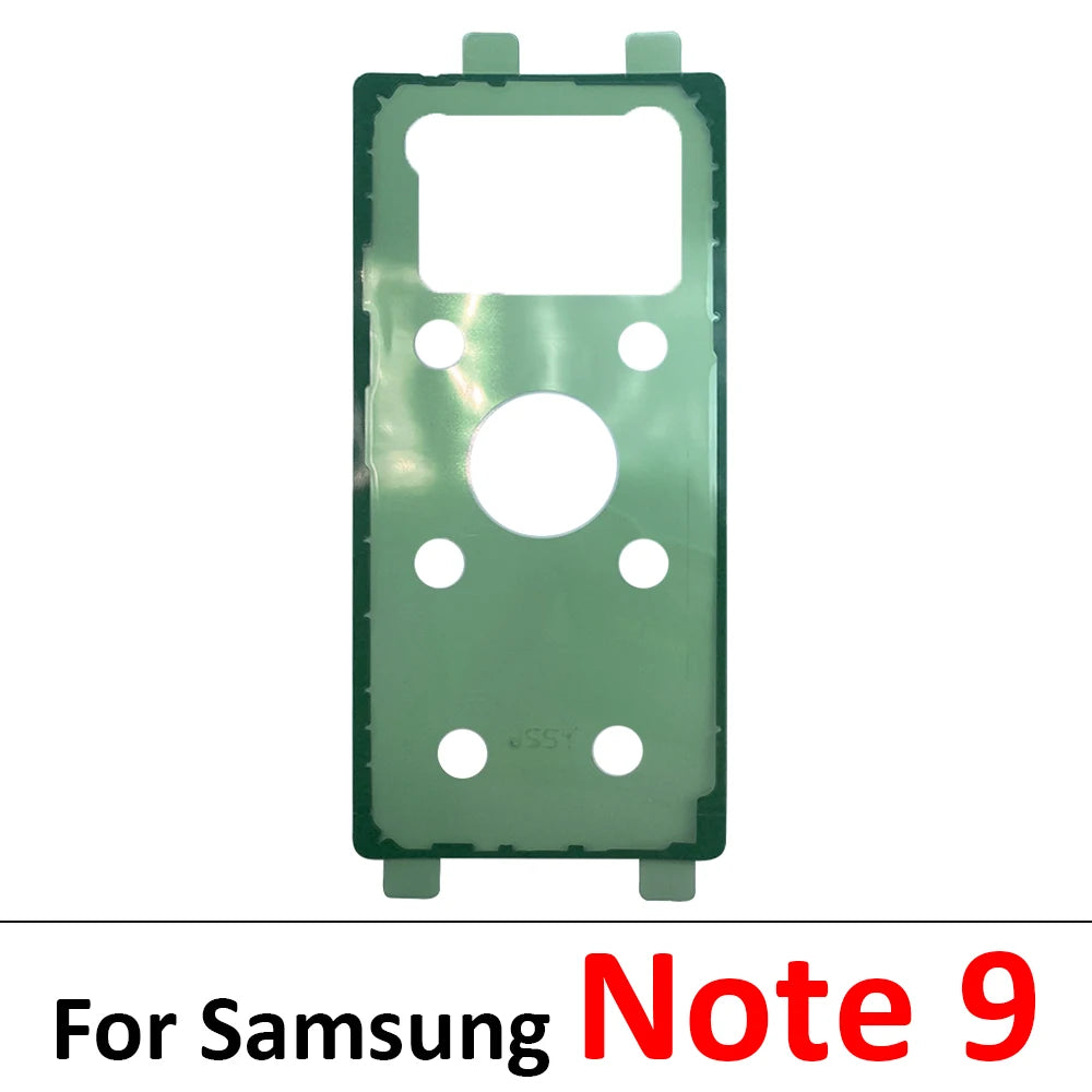 Back Battery Sticker Adhesive Glue For Samsung S9 S10 S20 Note 7 8 9 10 20 Plus Ultra Lite Waterproof Back Cover Sticker Samsung phone repair parts