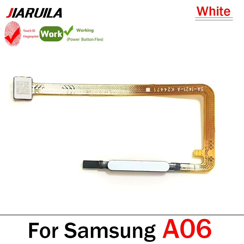 Home Button FingerPrint Touch ID Sensor Flex Cable Ribbon For Samsung A06 A16 A26 A07 A17 4G 5G Replacement Parts Samsung phone repair parts