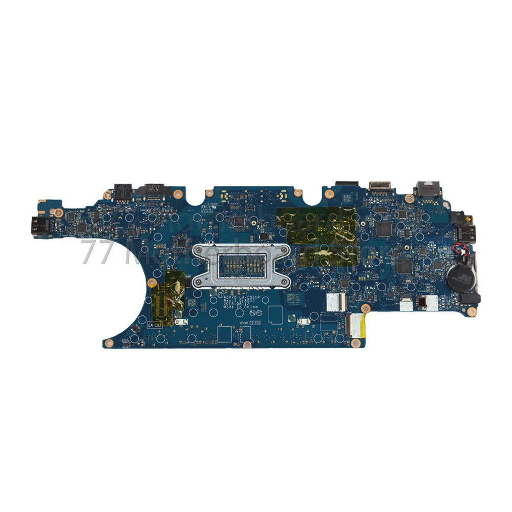 Laptop Motherboard ADP70 LA-C831P For Dell Latitude 5470 E5470 With CPU I5-6300HQ I5-6440HQ I7-6820HQ 100% Tested DELL  laptop repair parts