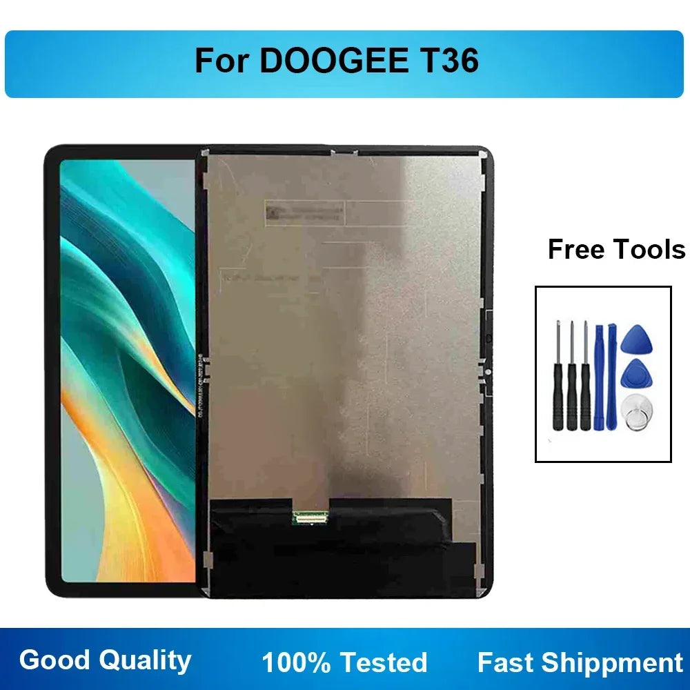 OEM 11 Inch For DOOGEE T36 Tablet LCD Touch Screen Digitizer Display Module Replacement Tablet repair parts