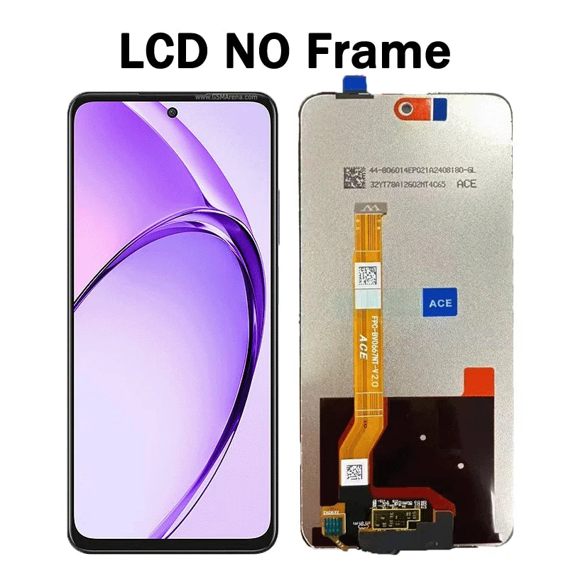 6.67”IPS LCD For Oppo A3X 4G/5G LCD Display Touch Screen Digitizer Assembly CPH2641 CPH2681 Display Replacement Oppo phone repair parts Realme phone repair parts