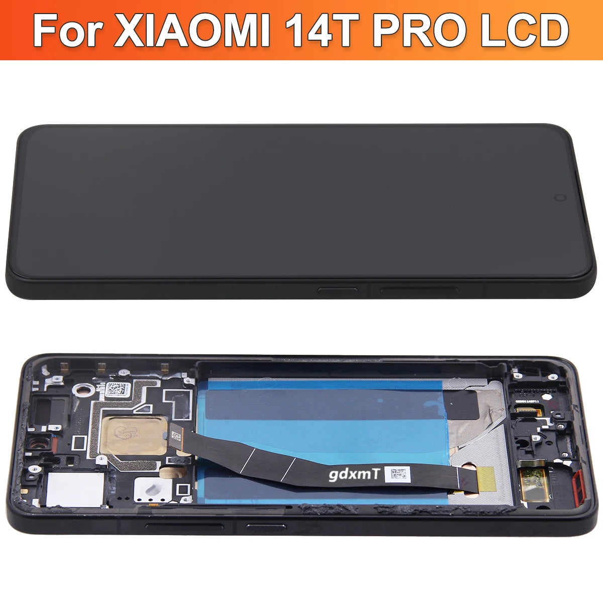 6.67"AMOLED For Xiaomi Mi 14T Pro LCD For Xiaomi Mi 14T Pro 2407FPN8EG LCD Display Touch Digitizer Assembly Repair Parts Xiaomi phone repair parts