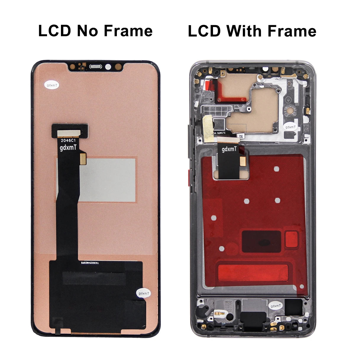 tft Display Screen with Frame for Huawei Mate 20 Pro, for Huawei Mate 20 Pro LYA-L09 LYA-L29 Lcd Display Touch Screen Assembly HUAWEI phone repair parts