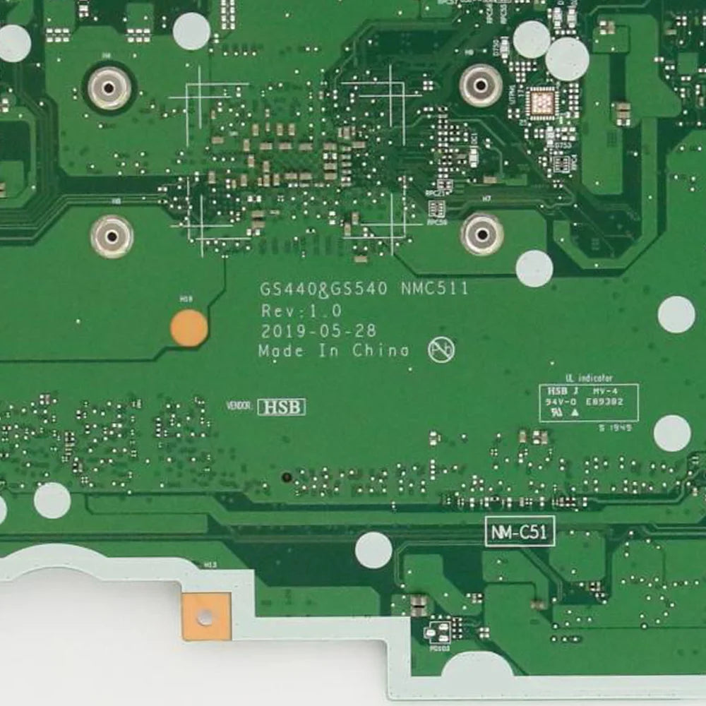 NM-C511 Laptop Motherboard For Lenovo S145-14API S145-15API With CPU R3-3200U R5-3500U R7-3700U RAM 4G 100% Test Ok Lenovo laptop repair parts