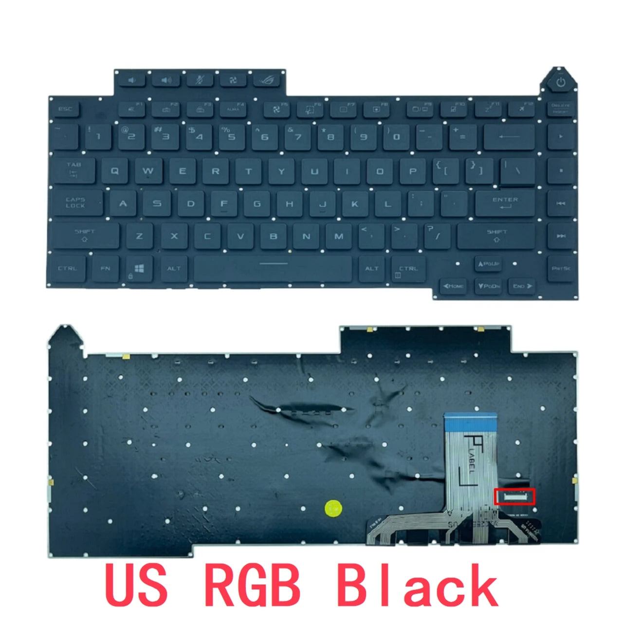 New US UK Laptop RGB Keyboard For ASUS Rog Strix G15 G513 G513RW G513RC G513RM G513QR G513QE G513IM G513IE G513IC ASUS laptop repair parts