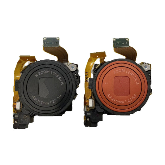 Original For Canon IXUS125 HS IXY220 Black Red Camera Zoom Lens Set With CCD Origianl Camera Repair Camera Digital Camera repair parts