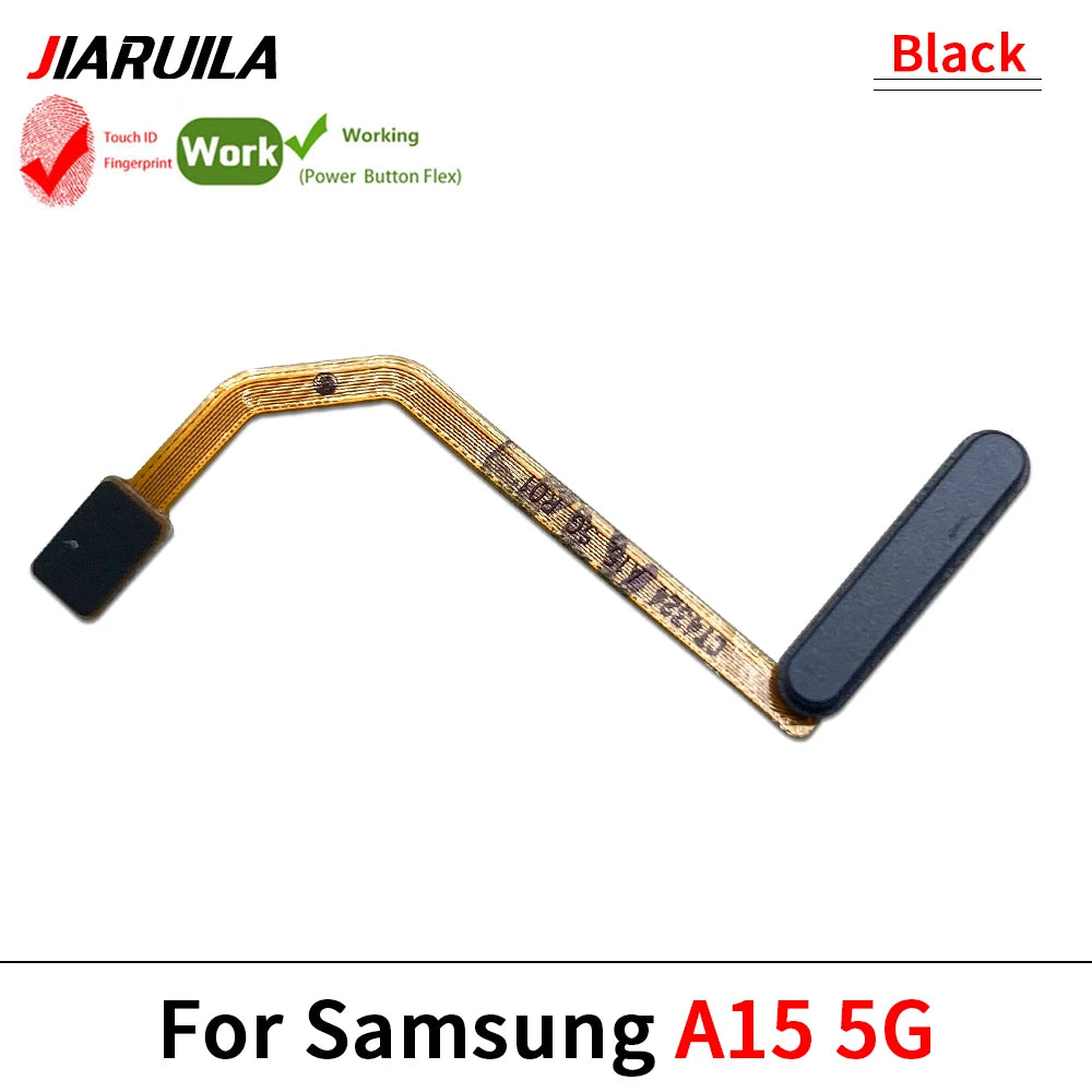 New For Samsung A05s A15 A25 4G 5G Home Button FingerPrint Touch ID Sensor Flex Cable Replacement Parts Samsung phone repair parts