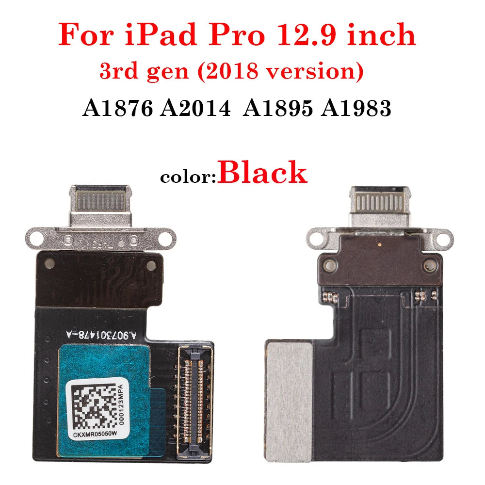 USB Charging Charger Port Dock Connector Data Flex Ribbon For iPad Pro 9.7 10.5 11 12.9  inch 1st 2nd 3rd 4th 5th Generations iPad tablet repair parts
