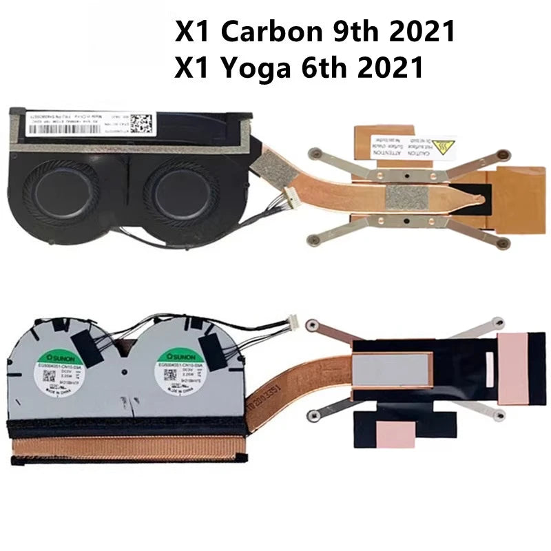 Cooling fan for Thinkpad X1 yoga Carbon 2nd 3rd 4/5/6/7th Gen8/9/10/11/12 2in1 75Y5774 4W1509 5H40W36681 5H41M43388 5H41J76276 Lenovo laptop repair parts