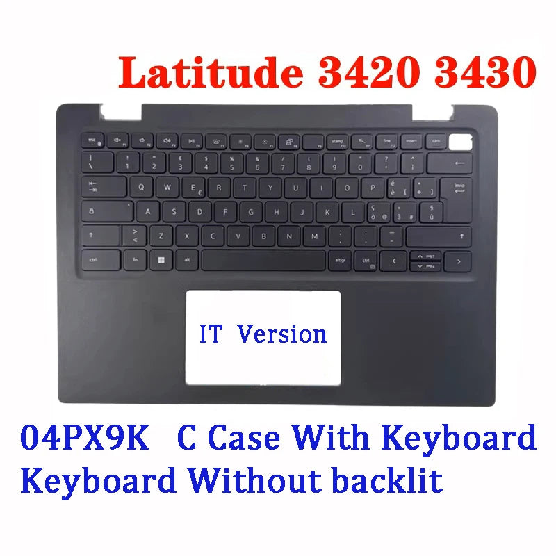 NEW ORIGINAL Laptop Top Case For Dell Latitude 3420 3430 E3420 US/UK/IT/GR/SP/BE Version 4PX9K  04PX9K Dell laptop repair parts