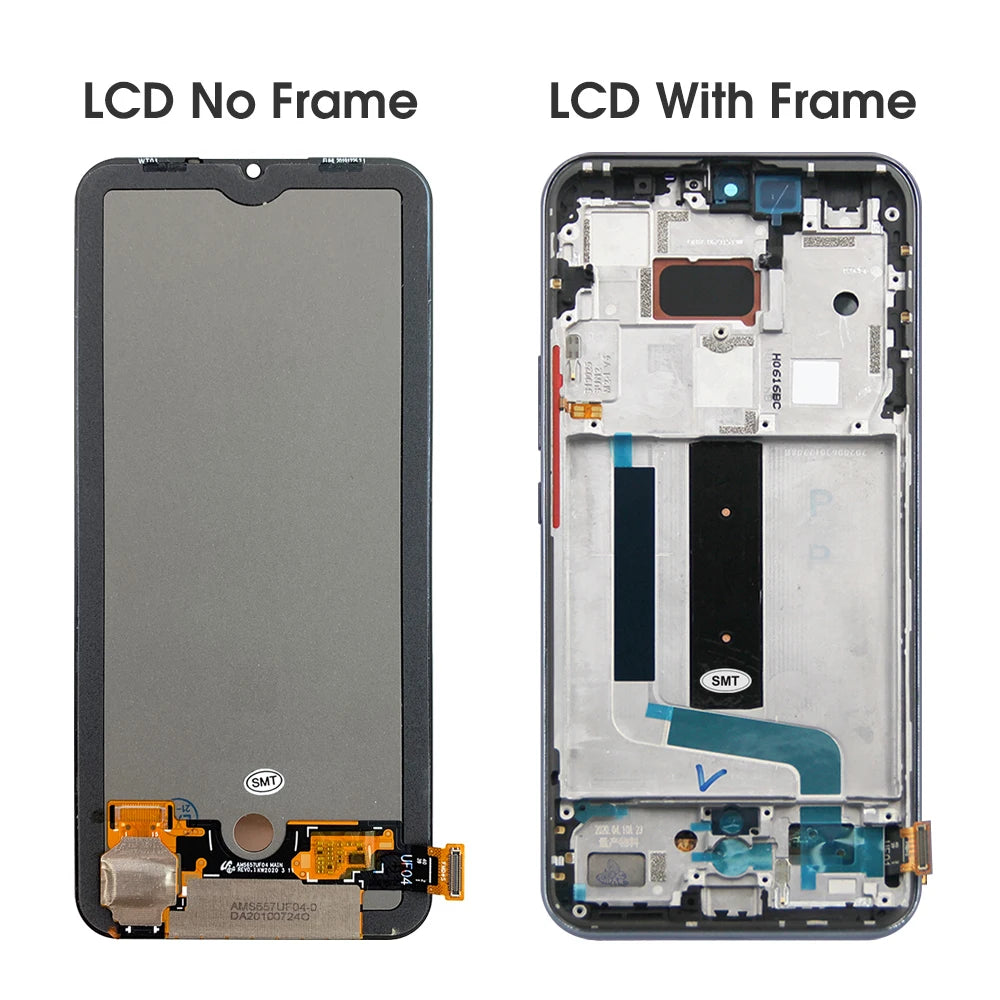 6.57'' Display Screen for Xiaomi Mi 10 Lite 5G Lcd Display Touch Screen Digitizer Assembly For Mi 10 Lite M2002J9G M2002J9S Xiaomi phone repair parts