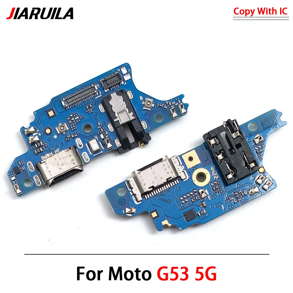 For Motorola Moto E13 E22 E20 E30 E32 G13 G22 G23 G32 G52 G53 G82 G72 USB Charging Port Dock Charger Connector Board Flex Cable Motorola phone repair parts