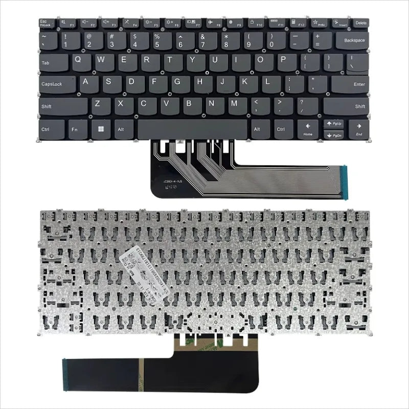 Upper case keyboard for Lenovo Xiaoxin 14 IAH8 IRL8 ABR8 Slim 5 14 2023  topcase palmrest keyboard cover touchpad assembly Lenovo laptop repair parts