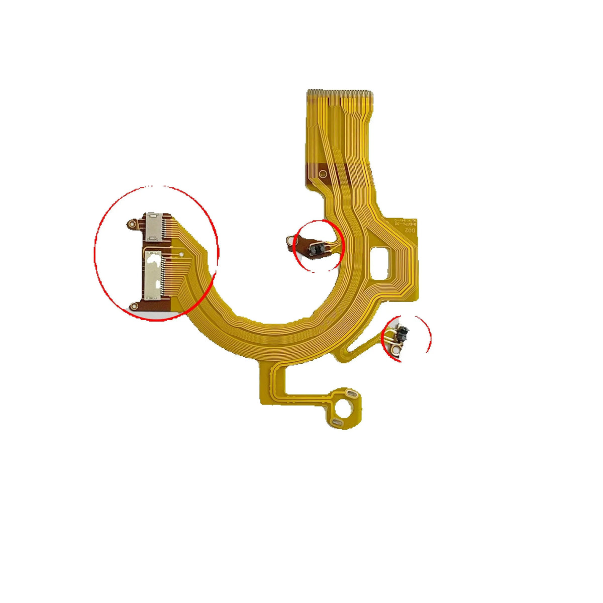 New XQ1 Lens Back Flex Cable With Sensor For Fuji Fujifilm XQ1 Camera Lens Rear Cable Repair Parts Digital Camera repair parts