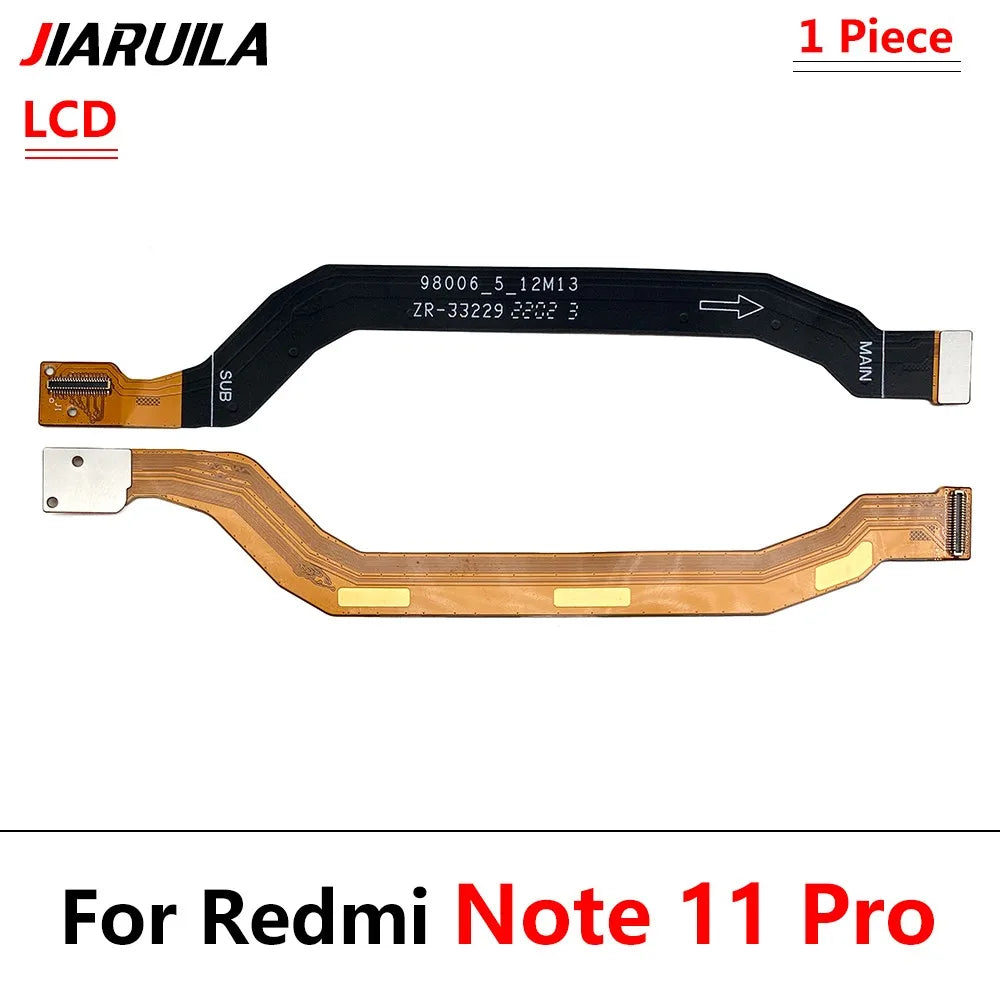 10Pcs，New For Xiaomi Mi A3 9 9T 11 Lite F2 Pro Redmi Note 9 10 10s 11 Pro Main FPC LCD Display Connect Mainboard Flex Cable Xiaomi  Xiao mi phone repair parts