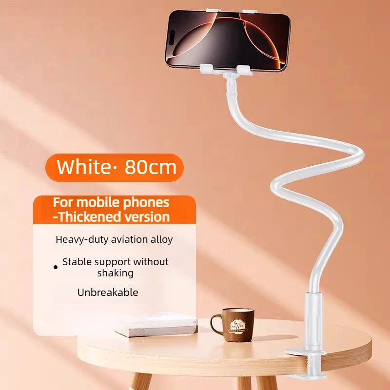 360 Clip Mobile Phone Tablet PC Holder Stand Portable Flexible Lazy Bed Desktop Bracket Desk Mount Stand Base Laptop Accessories