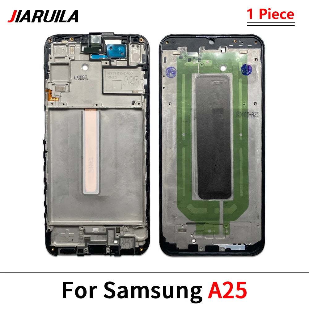 New Front Housing LCD Frame Screen Bezel Holder For Samsung A05 A05s A15 A25 A35 A06 A26 A34 4G 5G Samsung phone repair parts