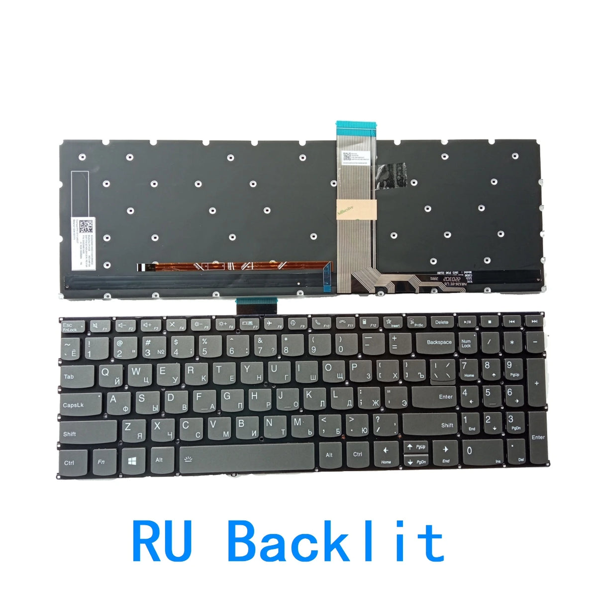 New US Russian Spanish Laptop Backlit Keyboard For Lenovo IdeaPad 5-15IIL05 5-15ARE05 5-15ITL05 15ALC05 S550-15 / AIR 15 2021 Lenovo laptop repair parts