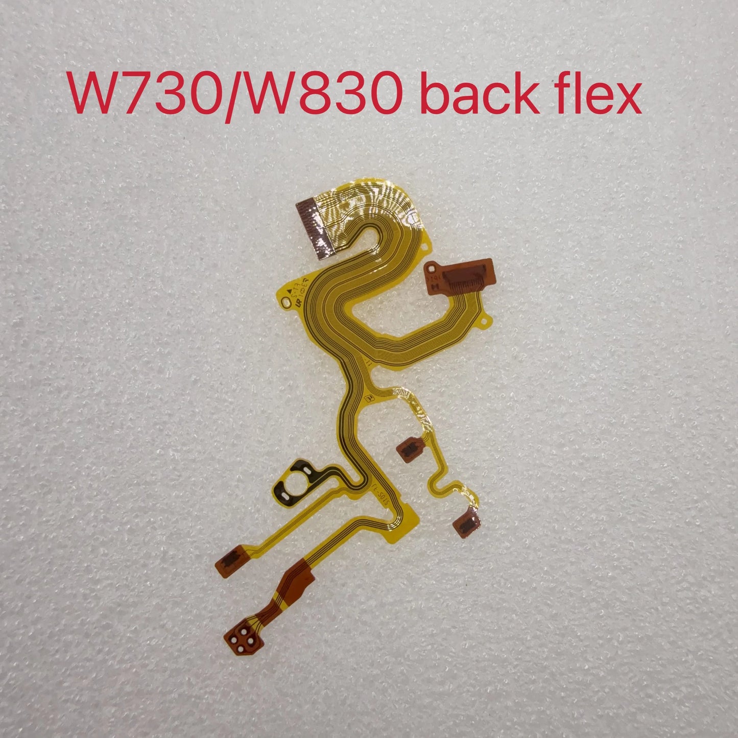 1PC NEW Lens Back Main Flex Cable For SONY DSC-W730 DSC-W830 W730 W830 WX60 WX80 Digital Camera Repair Part (With sensor+Socket)  Digital Camera repair parts