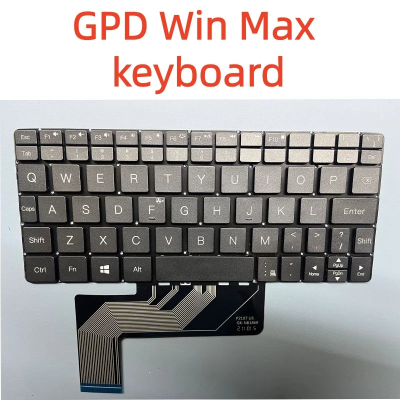 Brand new  for GPD win max keyboard and laptop keyboard GPD Accessories Game console repair parts