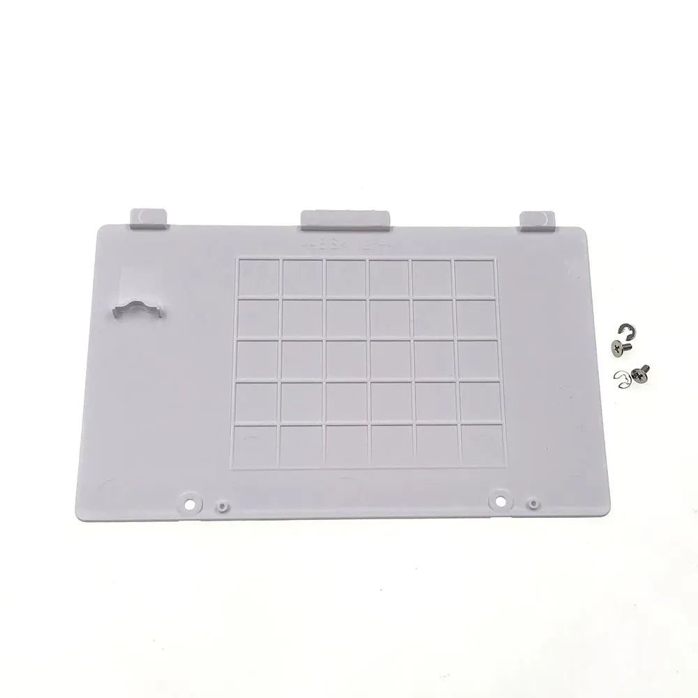1-5PCS White For Wii U Gamepad Battery Back Cover Lid Door With Screws Replacement Part Game console repair parts