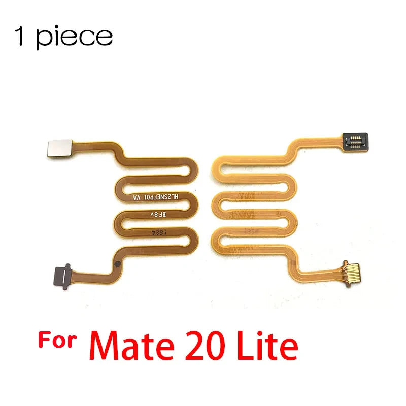 New For Huawei Mate 10 20 20X 30 Lite Fingerprint Sensor Scanner Touch ID Connect Motherboard home button Flex Cable Huawei phone repair parts