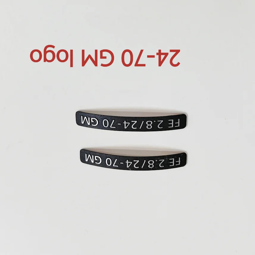 1PCS Original 24-70GM LOGO Nameplate for Sony FE 2.8 24-70 GM Lens Repair Parts  Digital Camera repair parts