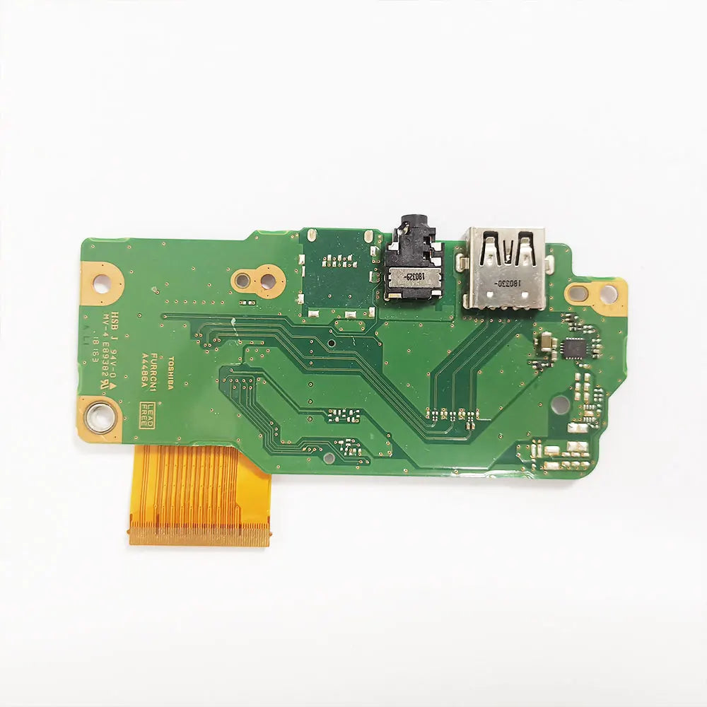 For Toshiba Portege X30-E X30-F X30-G Ultrabook Laptop USB Audio Headphone Jack Port Board Cable FURRCN1 A4486A G4486A G4407A Toshiba laptop repair parts