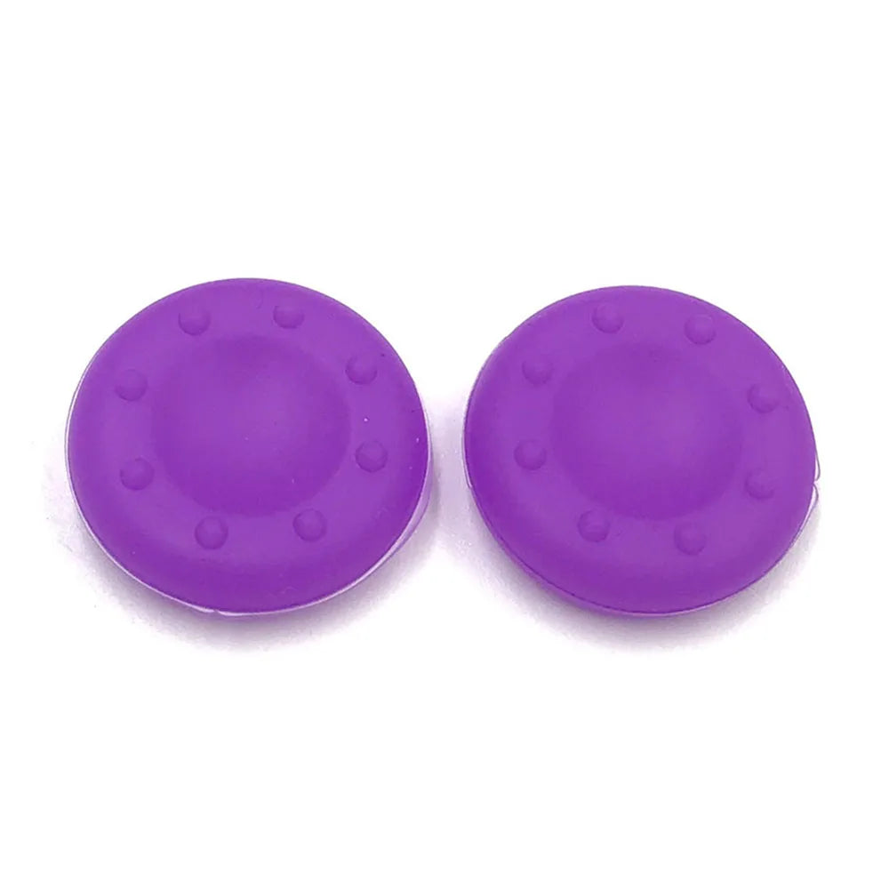 10PCS Colorful Rubber Silicone Cap Stick Grips Cover For PS4 PS3 PS2 For XBOX 360 XBOX ONE Controller Joystick Thumb Stick Caps Game console repair parts