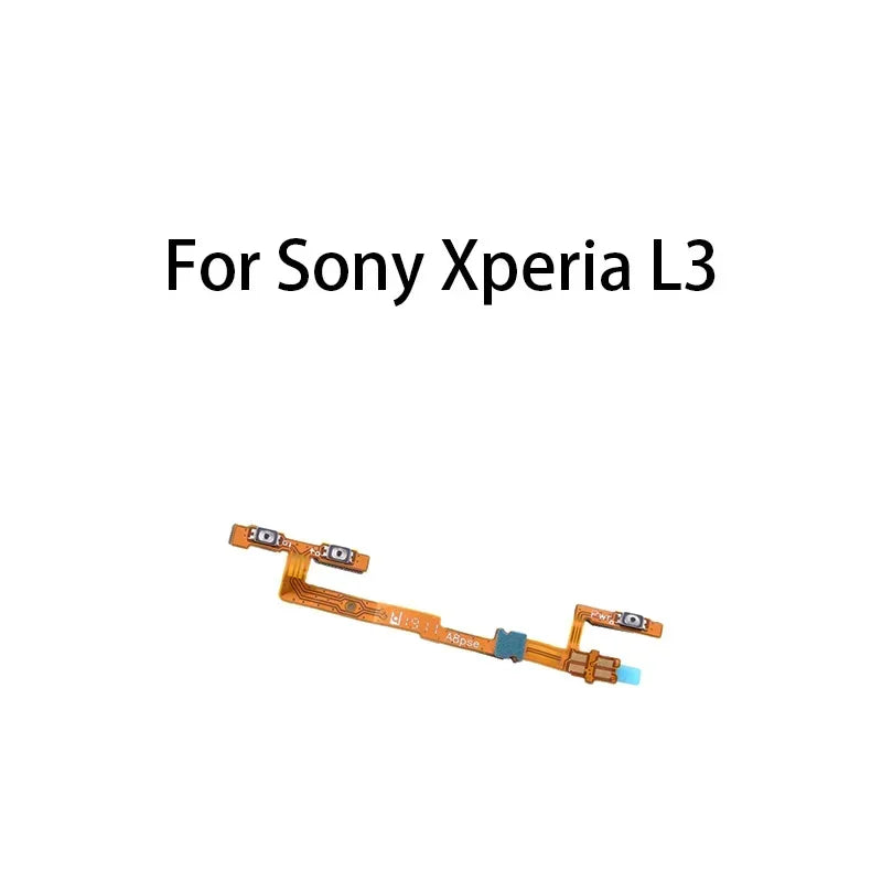 Power On Off Volume Button Key Flex Cable Replacement For Sony Xperia L3 Sony phone repair parts