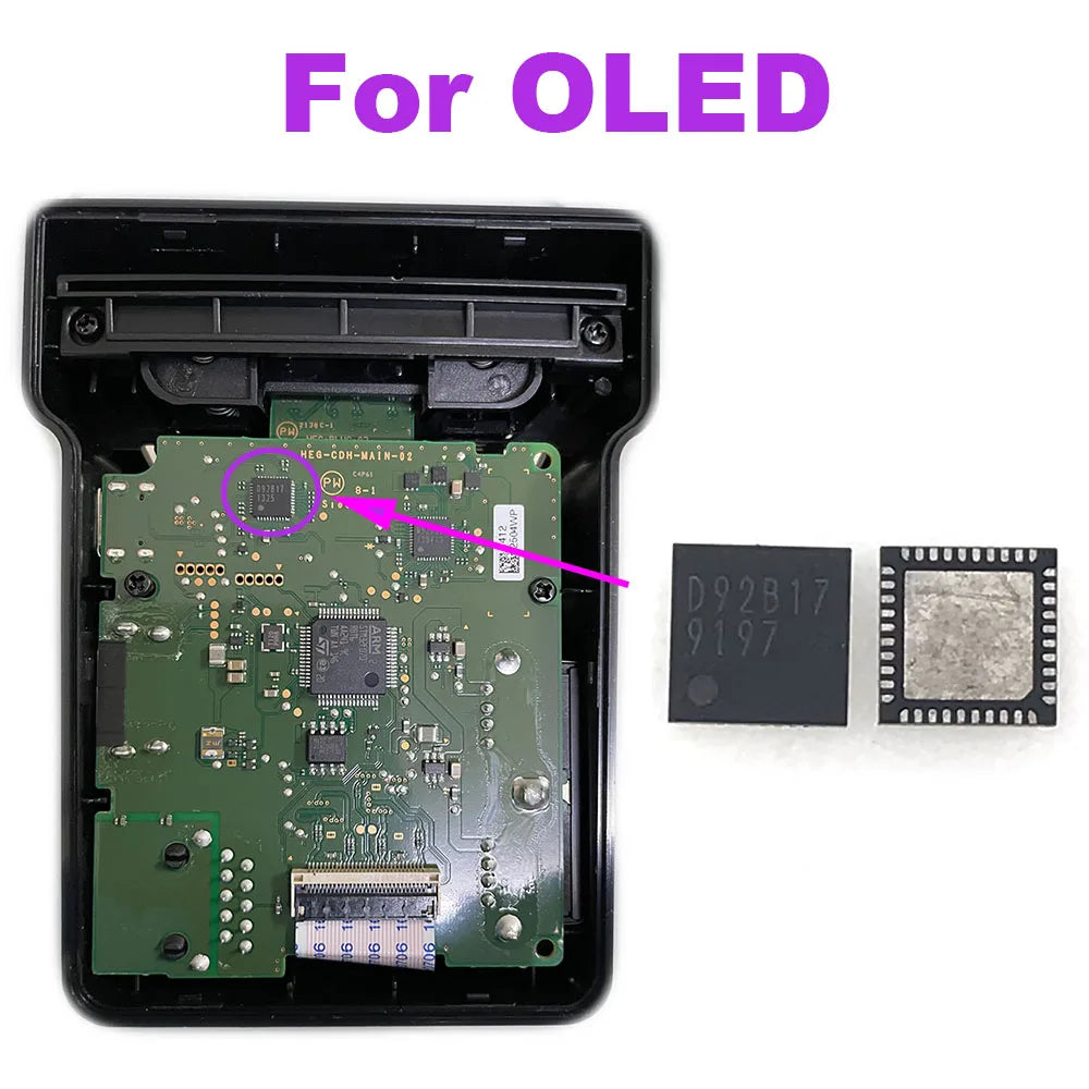 1pc D92B17 For Switch OLED Motherboard Chip For NS OLED Charging Base Power IC Game console repair parts