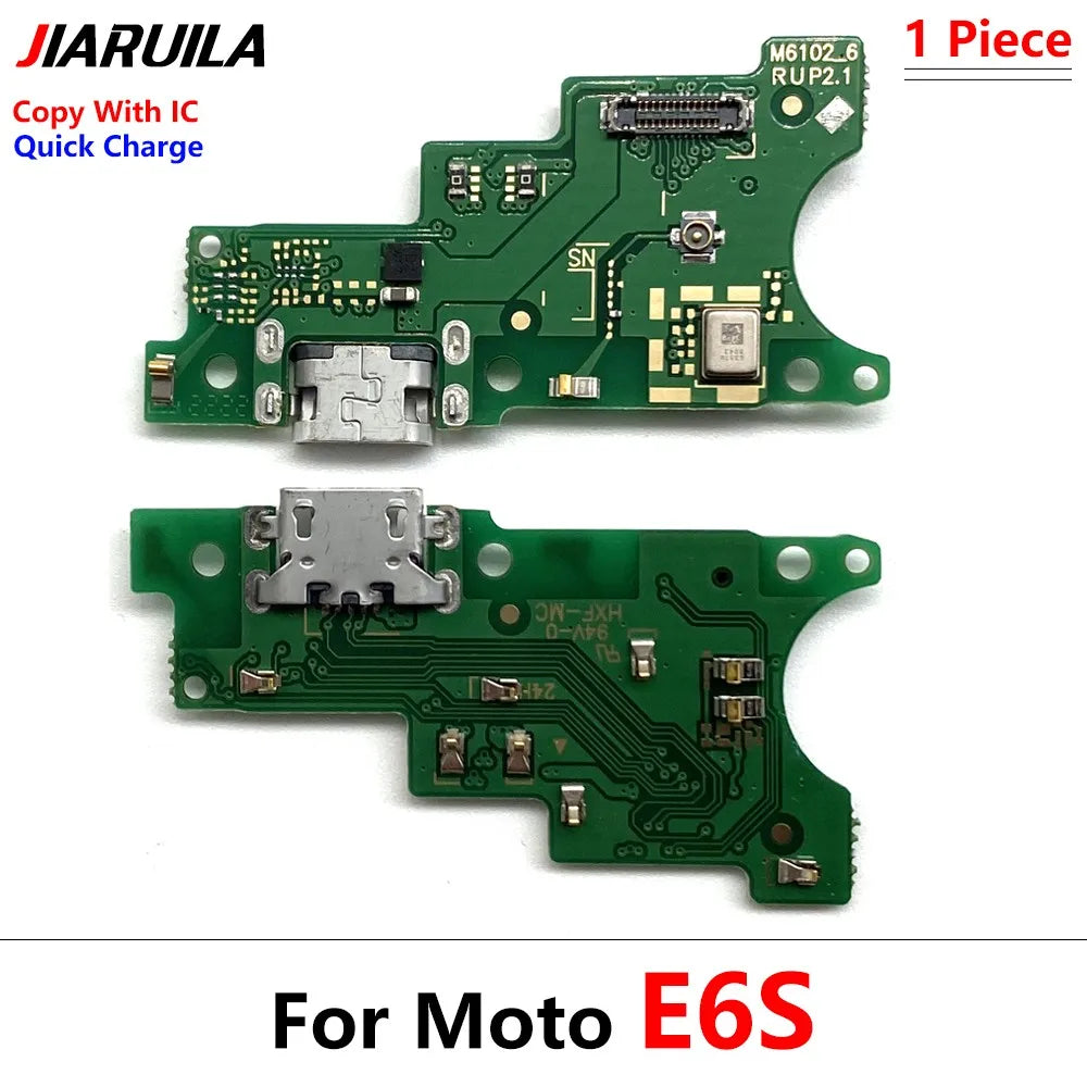 28Pcs, USB Charging Board Port Dock Charger Connector Flex Cable For Moto E5 E6 E6s E7i E7 Plus Power Play E20 E30 E32 E22 E13 Motorola phone repair parts
