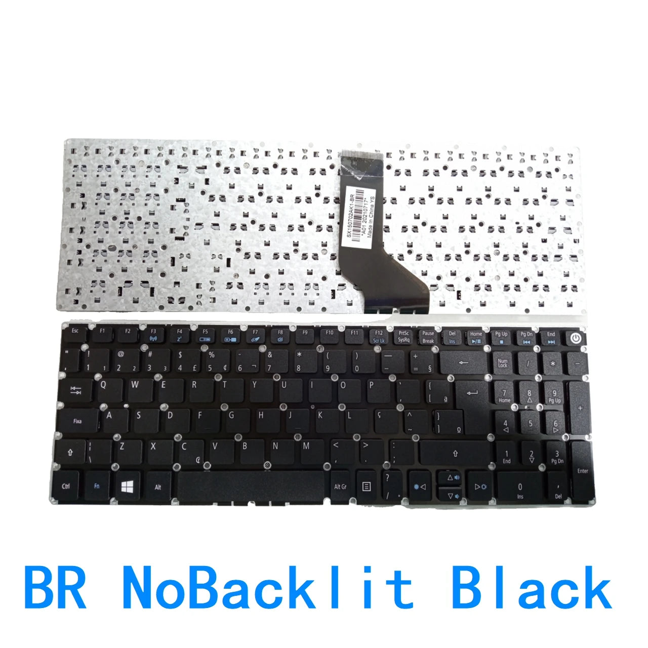 US RU SP BR Backlit Keyboard For Acer Aspire E5-573 E5-573T E5-573TG E5-573G E5-722 E15 E5-582P 507H 56AV 507H 54G6 F5-572 Acer laptop repair parts