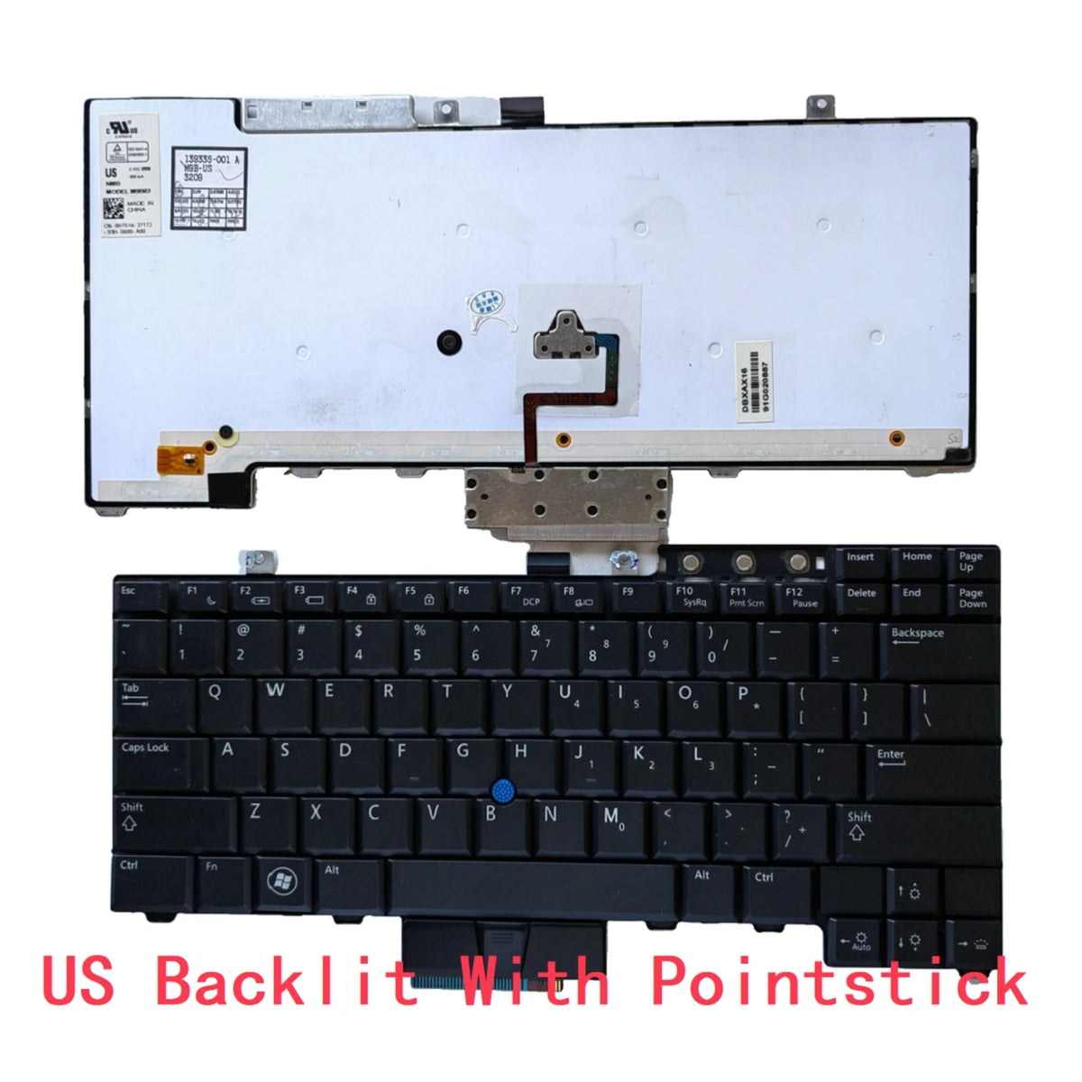 New US Laptop Backlit Keyboard For Dell Latitude E6400 E6410 E5500 E5510 E6500 E6510 for Precision M2400 M4400 E6400Dell laptop repair parts