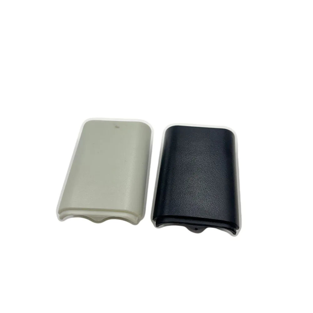 20PCS Black  White Plastic Back Battery Cover Cases Holder Pack Part Shell Case For XBOX 360  Controller Battery Back Case Game console repair parts
